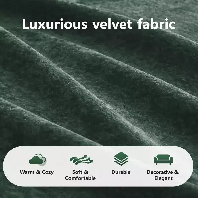 Tissu en velours doux en forme de L, dessous en éponge haute densité 32D, dessous ergonomique, conception antidérapante, ottoman mobile gratuit
