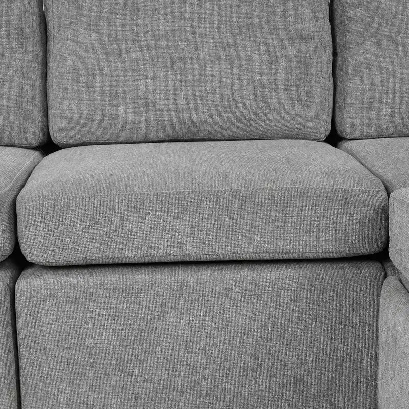 35.4 Canapé Moderne, Canapé-lit Extensible, Fauteuil Simple pour Salon Gris