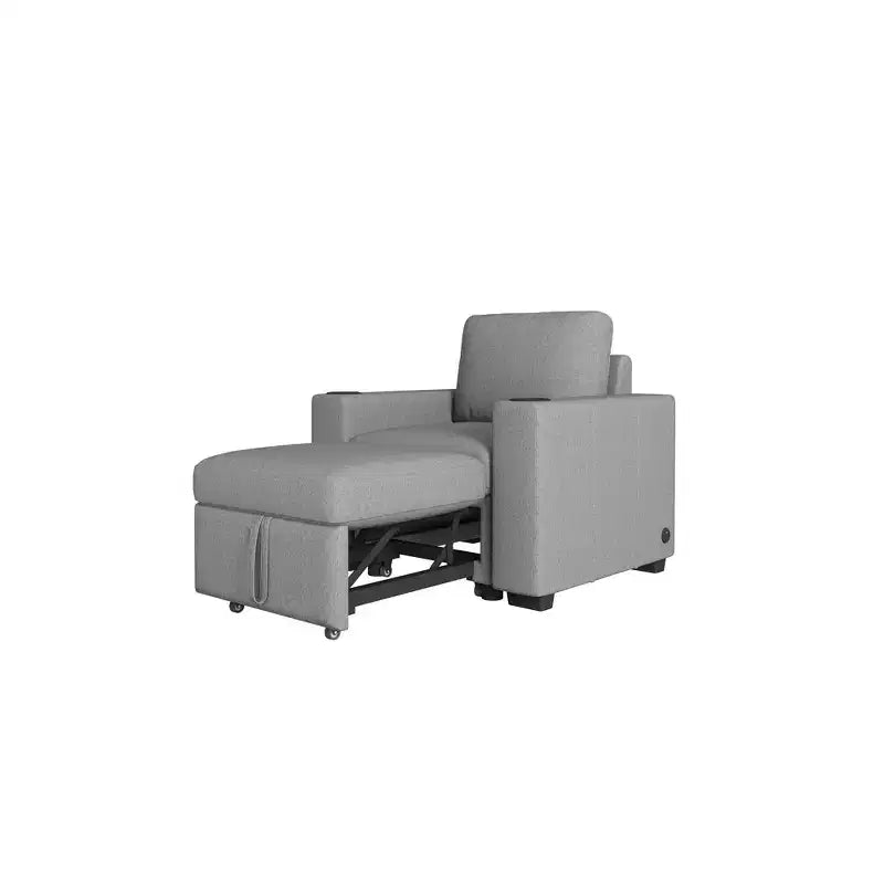 35.4 Canapé Moderne, Canapé-lit Extensible, Fauteuil Simple pour Salon Gris