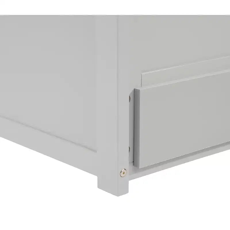 Lit mezzanine complet avec bureau sous le lit en pin massif peu encombrant