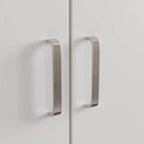 Armoire de chambre autonome à 2 portes avec tringle à vêtements