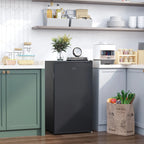 Mini-réfrigérateur de 3,2 pi³ avec congélateur, réfrigérateur compact à porte unique avec thermostat réglable pour chambre à coucher