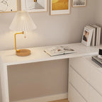 Commode pivotante 32,7H et bureau coiffeuse 6 tiroirs Blanc/Noir