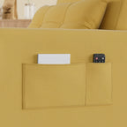 Canapé-lit convertible 3-en-1, Canapé-chaise dépliable, Lit pliant convertible pour salon