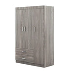 Armoire 3 portes avec 2 tiroirs