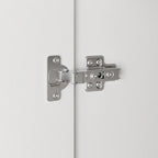 Armoire penderie autoportante de 63 pouces de large avec tiroirs