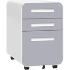 Classeur mobile/vertical à 3 tiroirs pour bureau à domicile