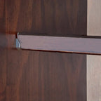 Armoire 3 portes - Blanc/Moka/Java - Bois massif