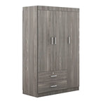 Armoire 3 portes avec 2 tiroirs