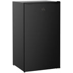 Mini-réfrigérateur de 3,2 pi³ avec congélateur, réfrigérateur compact à porte unique avec thermostat réglable pour chambre à coucher