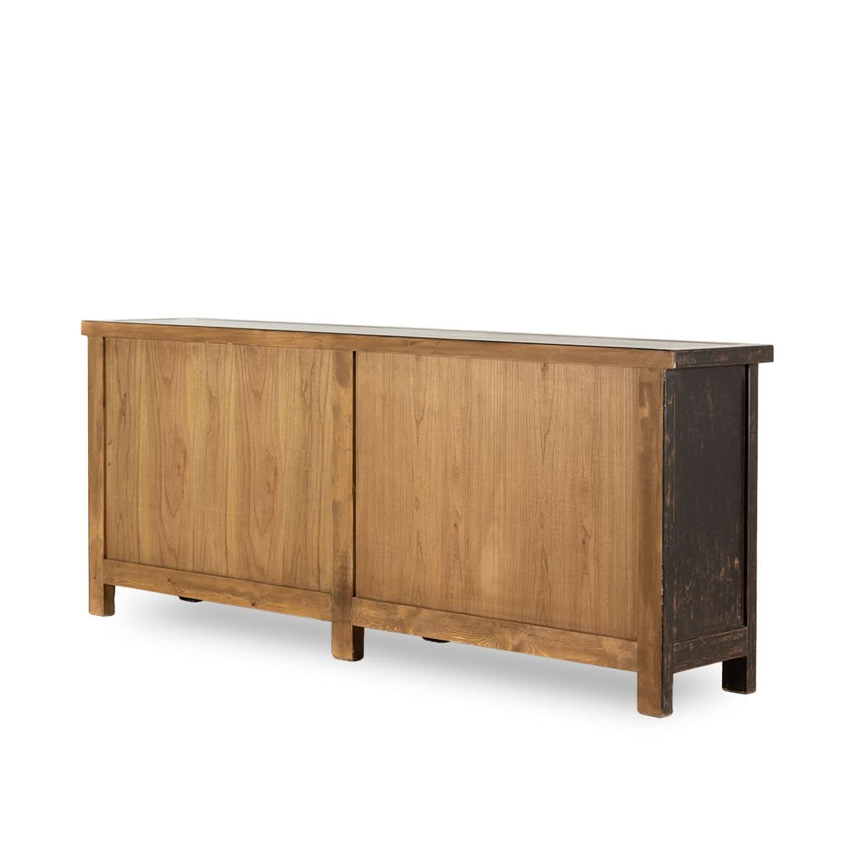 Armoire à portes en orme – Fusion d'un design contemporain et rustique, cette pièce apporte des éléments naturels bruts, texturés et terreux à votre intérieur pour...