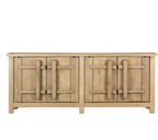 Bahut en orme - Fusion de design contemporain et rustique, cette pièce apporte des éléments naturels bruts, texturés et terreux à votre intérieur afin de lui donner une base solide...