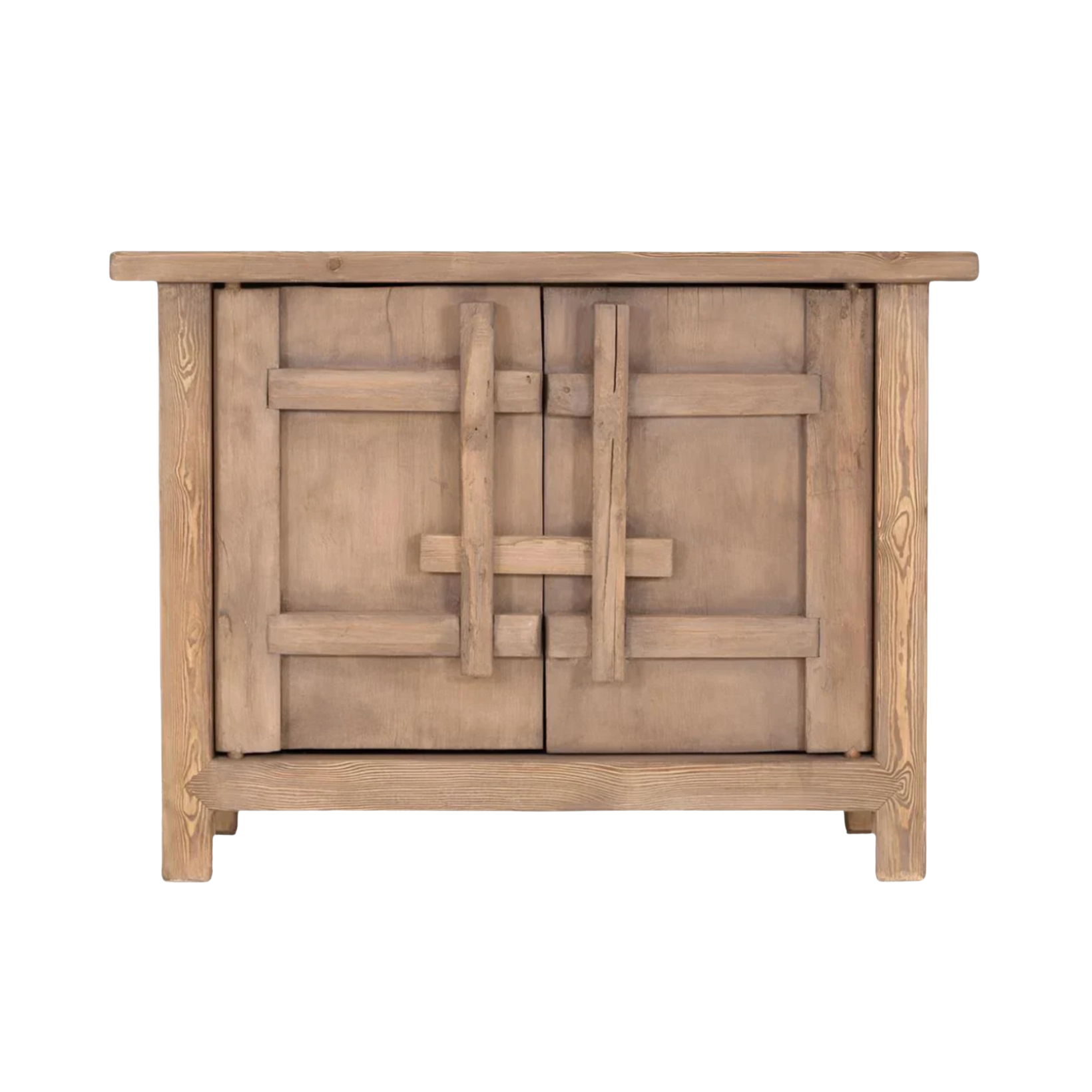 Meuble en orme - Fusion de design contemporain et rustique, cette pièce apporte à l'intérieur des éléments naturels terreux, bruts et texturés pour ancrer...