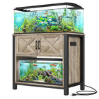 Meuble de support pour aquarium de 150-190 litres avec prises de courant