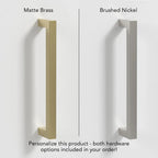 Meuble de rangement haut avec portes 30W