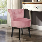 Tabouret de Coiffeuse en Bois Massif de 69,85 cm de haut - 69,85 H X 48,26 L X 29,97 P