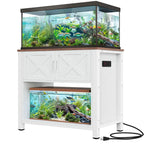 Meuble de support pour aquarium de 150-190 litres avec prises de courant
