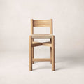 Tabouret de comptoir - Chêne clair - Avec une assise large en jute tressé doux et un dossier bas incurvé, le tabouret de comptoir est haut et solide tout en...