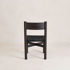 Chaise de salle à manger - Noire - La chaise de salle à manger a été conçue pour allier esthétisme et confort, inspirée des chaises que l'on trouve dans les maisons de campagne et...