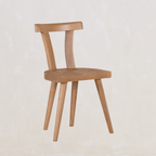 Chaise - DOS DESIGN ERGONOMIQUE pour un confort ergonomique tout en conservant des formes architecturales primitives Design - silhouette brutaliste avec...