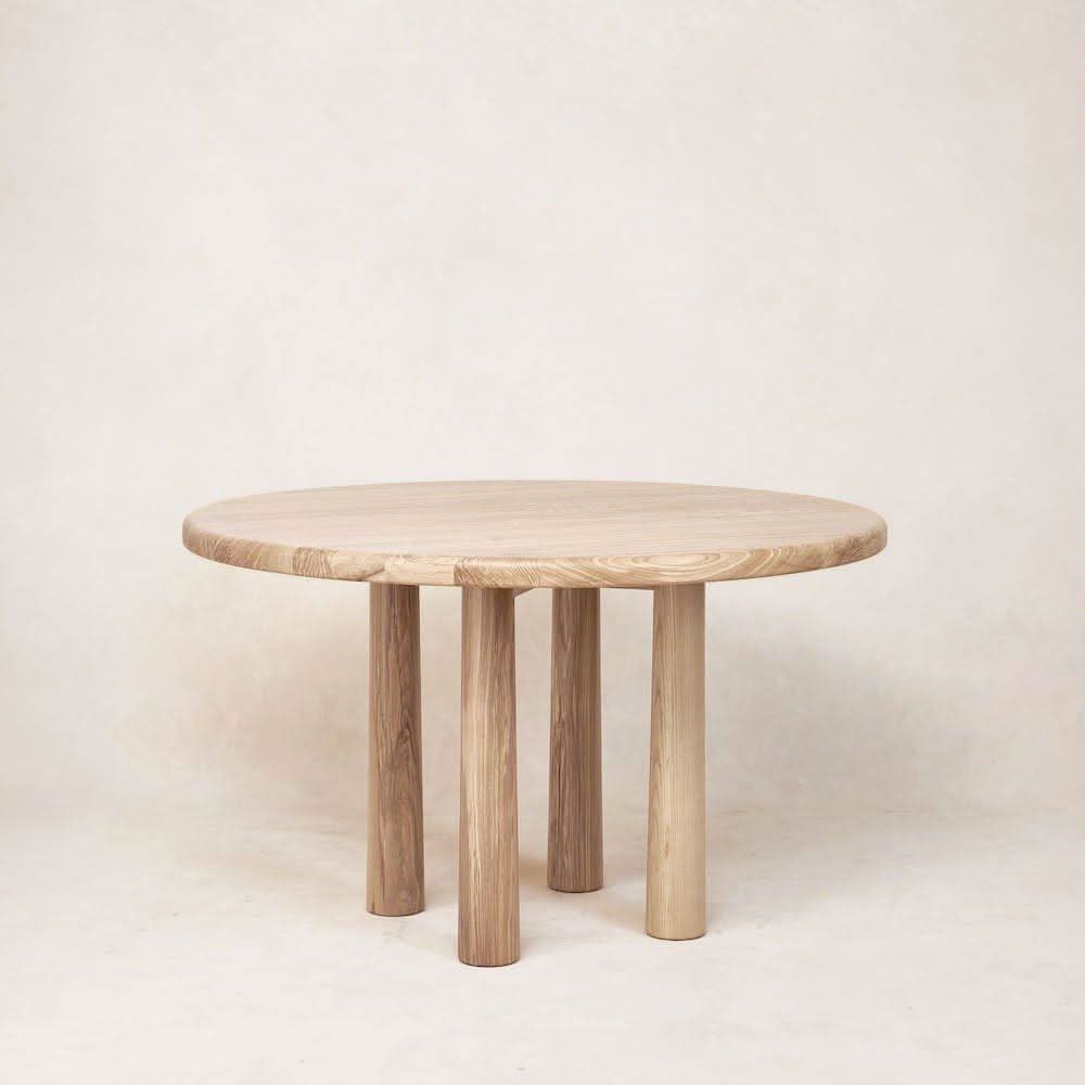 Table à manger ronde - Naturel - la Table est une valeur sûre