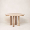 Table à manger ronde - Naturel - la Table est une valeur sûre