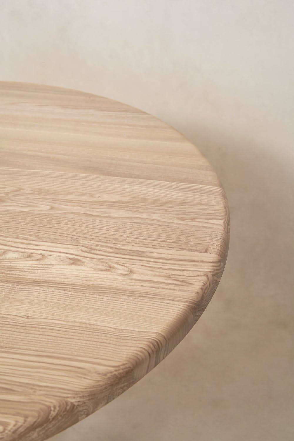 Table à manger ronde - Naturel - la Table est une valeur sûre