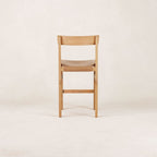 Tabouret de comptoir – Naturel – Le cuir de couleur beige a été inspiré par l'art du XIIIe siècle d'une technique de teinture traditionnelle qui extrait la couleur de...