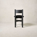 Chaise de salle à manger - Noire - plusieurs couches de protection, nous utilisons les huiles naturelles de la plus haute qualité qui se lient au bois, vous offrant une pièce qui est...