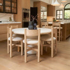 Chaise de salle à manger - Naturel - plusieurs couches de protection, nous utilisons des huiles naturelles de la plus haute qualité qui se lient au bois, vous offrant une pièce qui...
